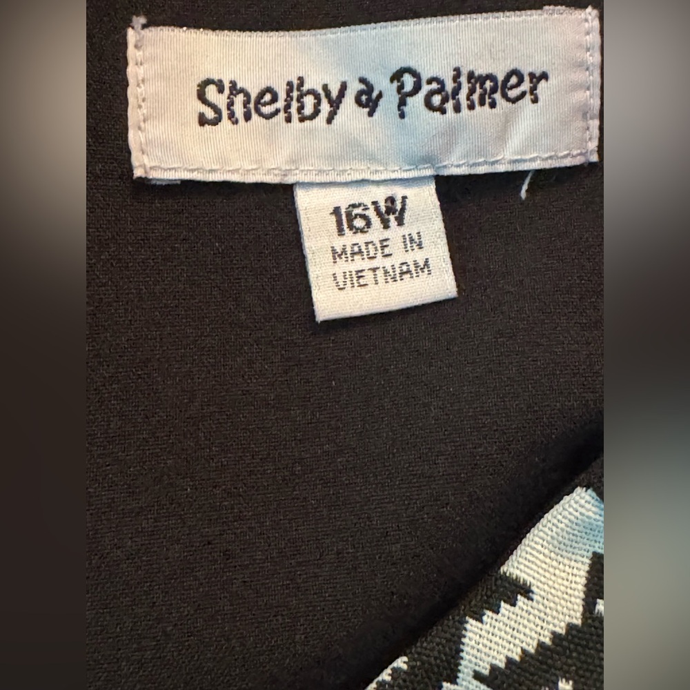 Shelby & Palmer Black and White Houndstooth Mini Dress - Picture 7 of 7